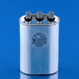 CAPACITOR AIRE ACONDICIONADO 55 Y 7.5 MFD 370V OVALADO