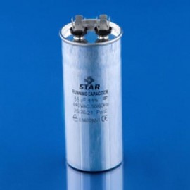 CAPACITOR TRABAJO AIRE ACONDICIONADO 55 MFD 440V REDONDO